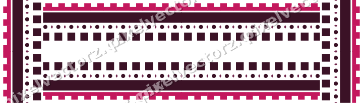 Dekorativer Bilderrahmen in Limette und Rosa mit Stufenband und Platte