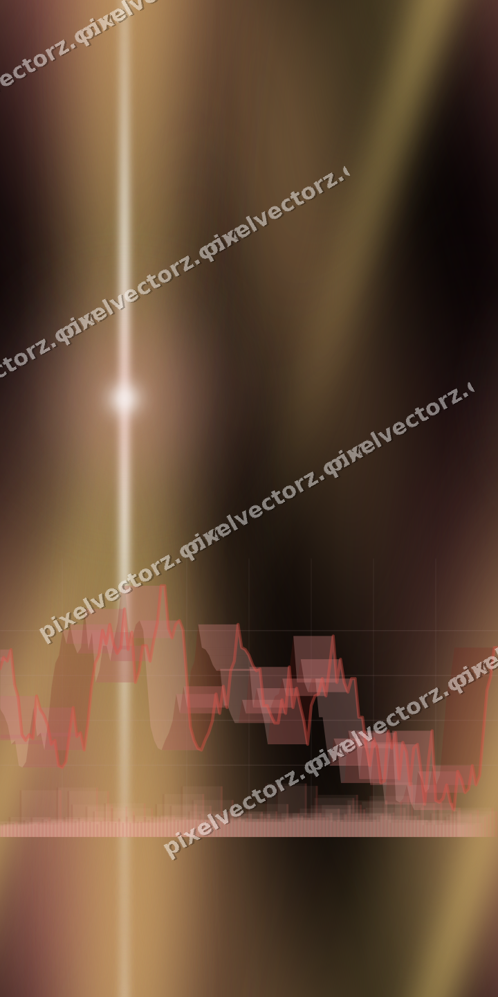Nahtloser Neon Diagramm Hintergrund in Rot und Orange