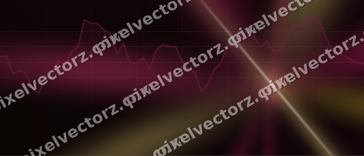 Leuchtender Neon Diagramm Hintergrund in Rosa und Gelb
