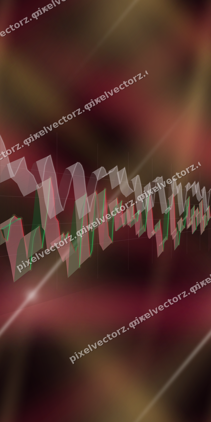 Nahtloser Neon Diagramm Hintergrund in Rosa und Bernstein