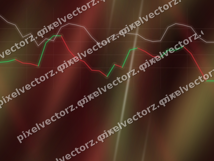 Nahtloser Neon Diagramm Hintergrund in Rot und Grün