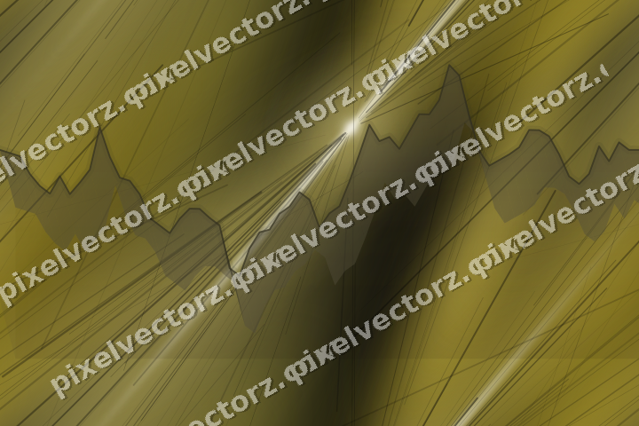 Nahtloser Neon Diagramm Hintergrund in Bernstein und Gelb