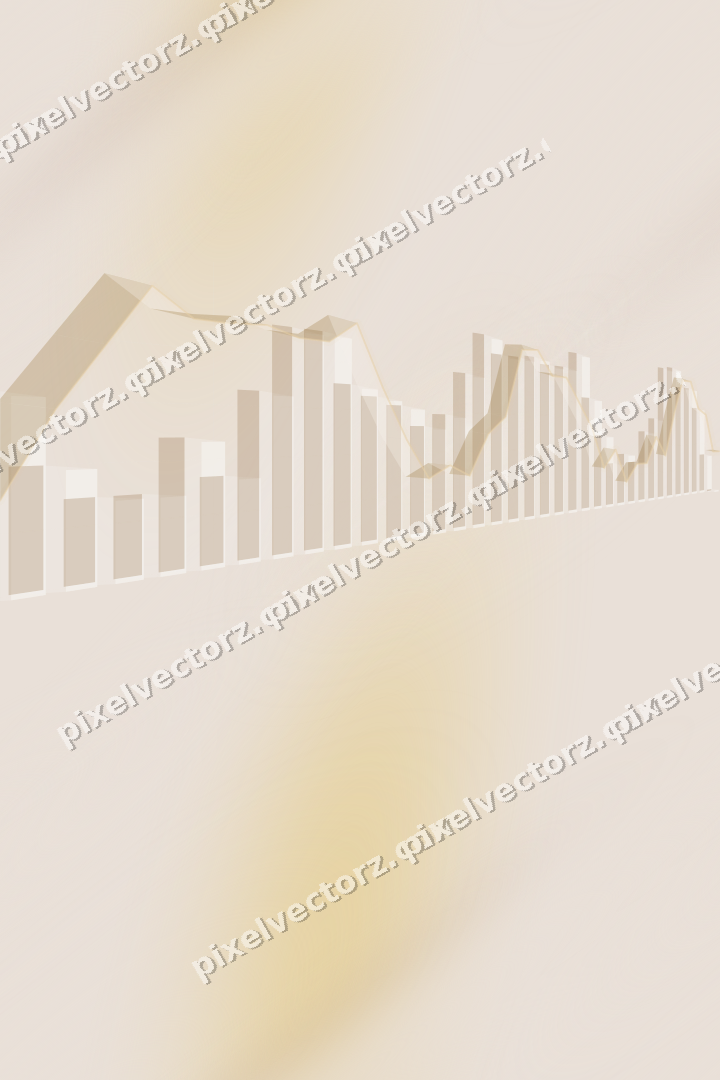 Nahtloser Pastell Diagramm Hintergrund in Bernstein und Blassorange