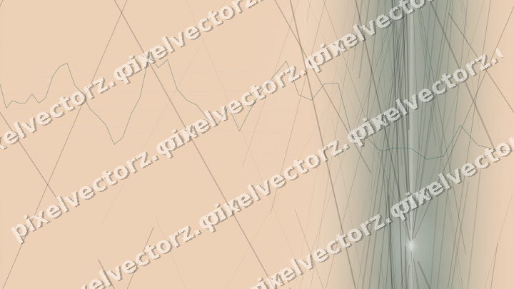 Nahtloser Pastell Diagramm Hintergrund in Dunkelpetrol und Orange
