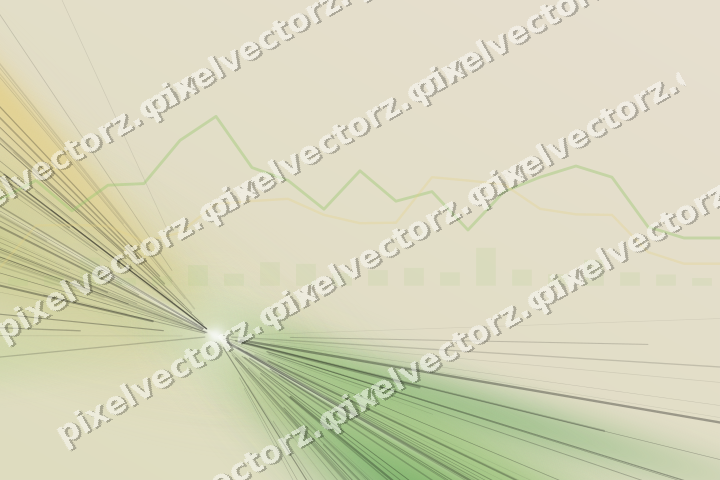 Zarter Pastell Diagramm Hintergrund in Limette und Gelb