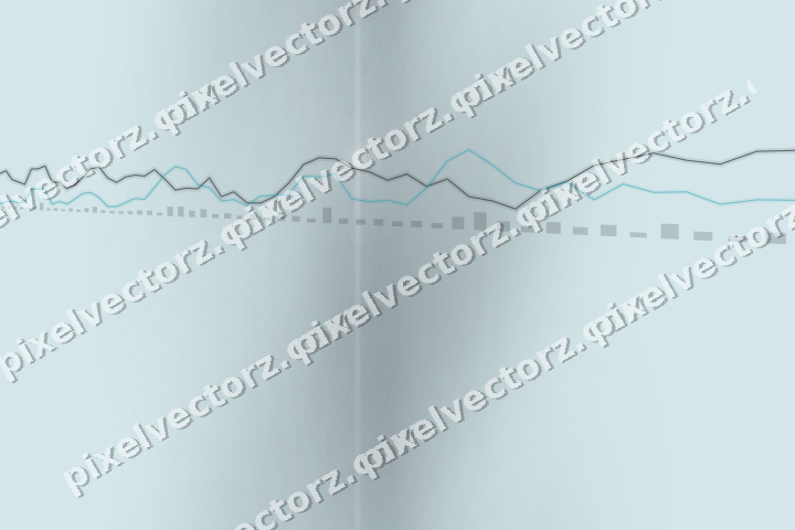 Nahtloser Pastell Diagramm Hintergrund in Petrol und Blasstürkis