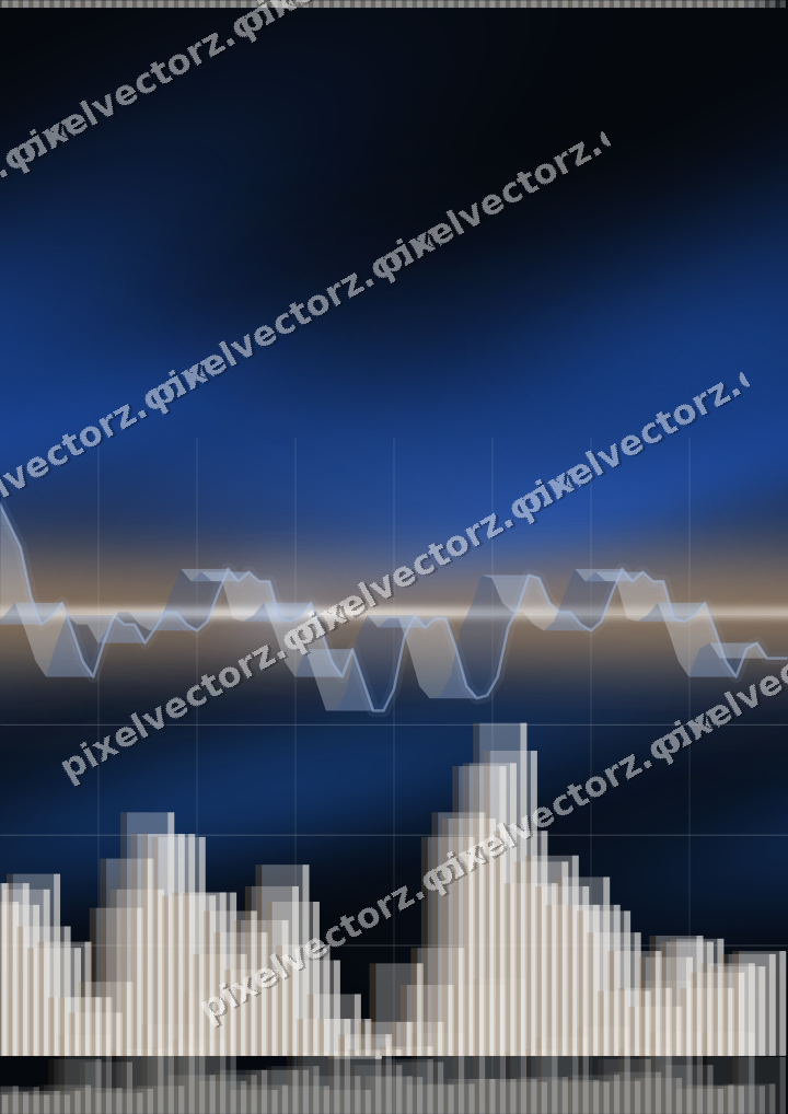 Nahtloser Neon Diagramm Hintergrund in Blau und Rot