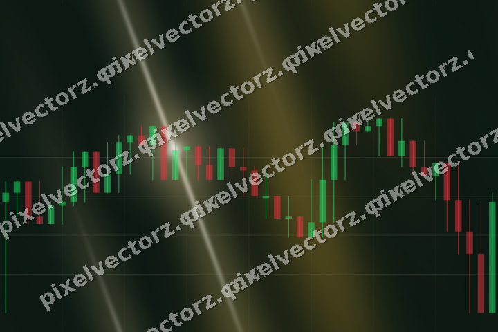 Nahtloser Neon Diagramm Hintergrund in Bernstein und Dunkelgrün