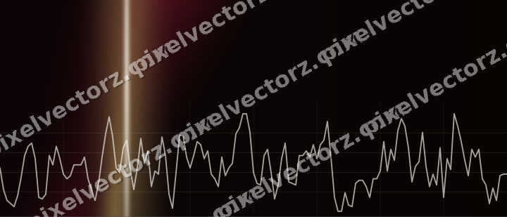 Leuchtender Neon Diagramm Hintergrund in Rosa und Rot