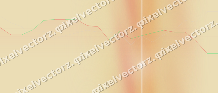 Nahtloser Pastell Diagramm Hintergrund in Rot und Orange