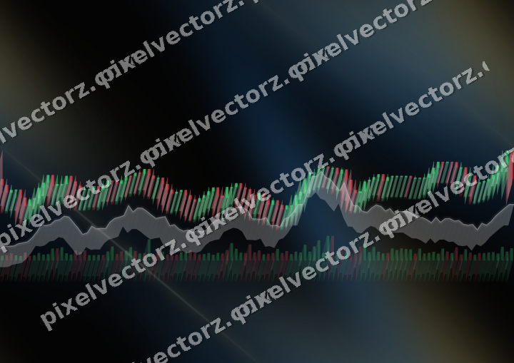 Nahtloser Neon Diagramm Hintergrund in Blau und Bernstein