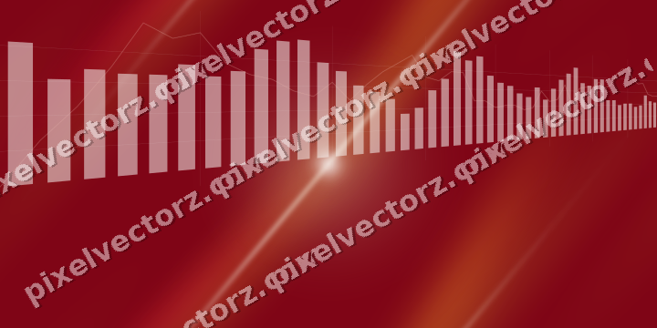 Nahtloser Neon Diagramm Hintergrund in Orange und Bernstein