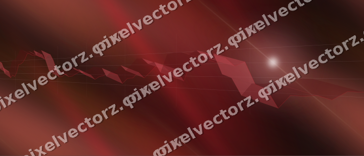 Nahtloser Neon Diagramm Hintergrund in Rot und Bernstein