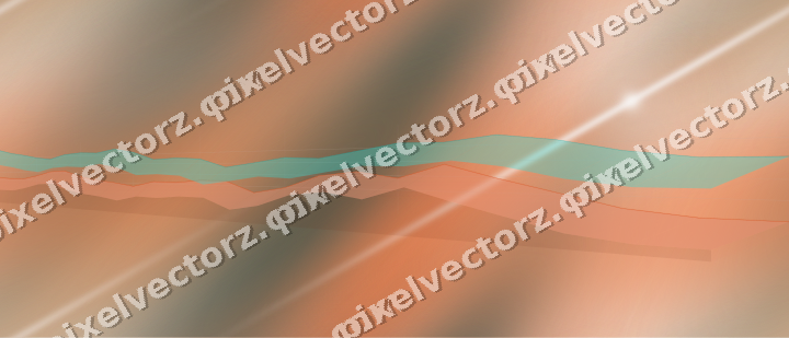 Nahtloser Pastell Diagramm Hintergrund in Orange und Petrol
