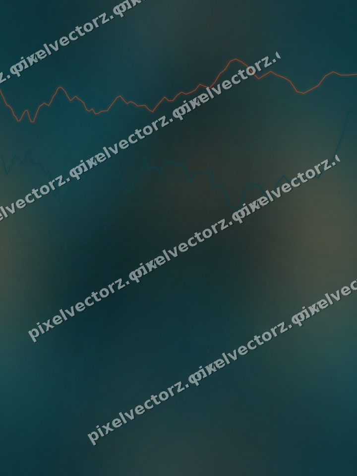 Nahtloser Neon Diagramm Hintergrund in Petrol und Orange