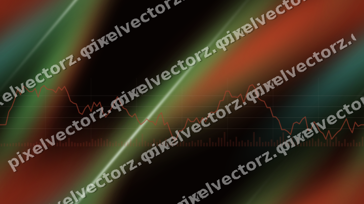 Nahtloser Neon Diagramm Hintergrund in Rot und Orange