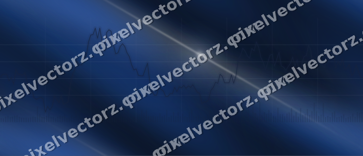 Nahtloser Neon Diagramm Hintergrund in Blau und Bernstein