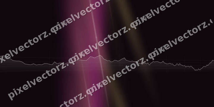 Nahtloser Neon Diagramm Hintergrund in Magenta und Bernstein
