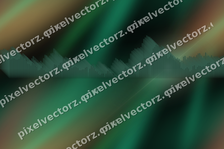 Nahtloser Neon Diagramm Hintergrund in Grün und Rot