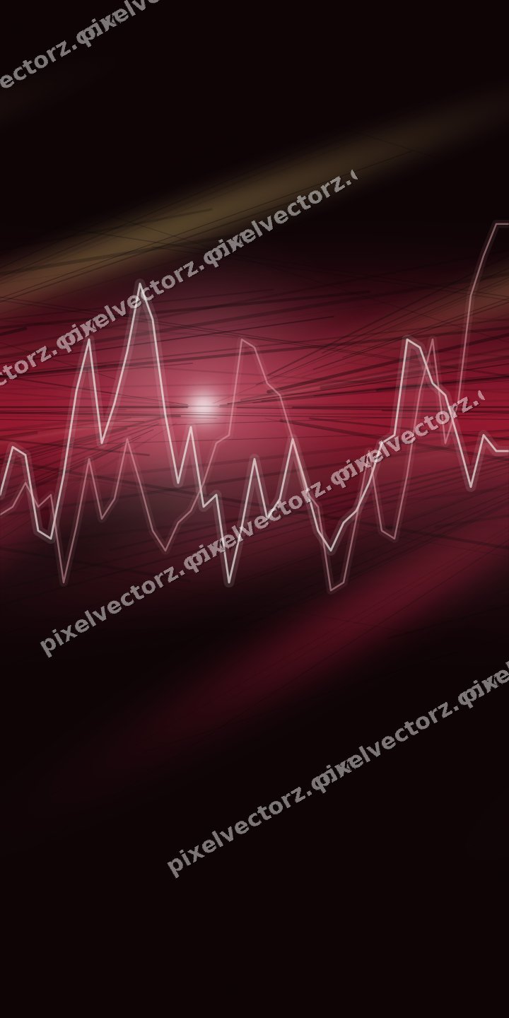 Nahtloser Neon Diagramm Hintergrund in Rosa und Rot