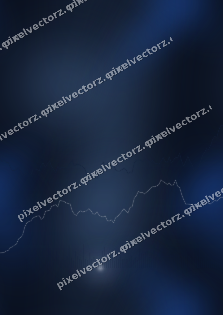 Nahtloser Neon Diagramm Hintergrund in Blau