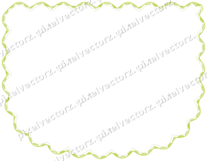 Dekorativer Zierrahmen in Dunkelmagenta und Limette mit Wappen