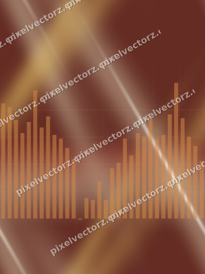 Nahtloser Neon Diagramm Hintergrund in Orange und Bernstein