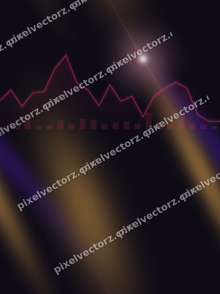 Nahtloser Neon Diagramm Hintergrund in Rosa und Bernstein