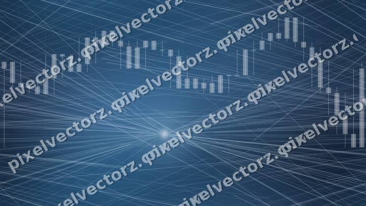 Nahtloser Neon Diagramm Hintergrund in Türkis und Blau