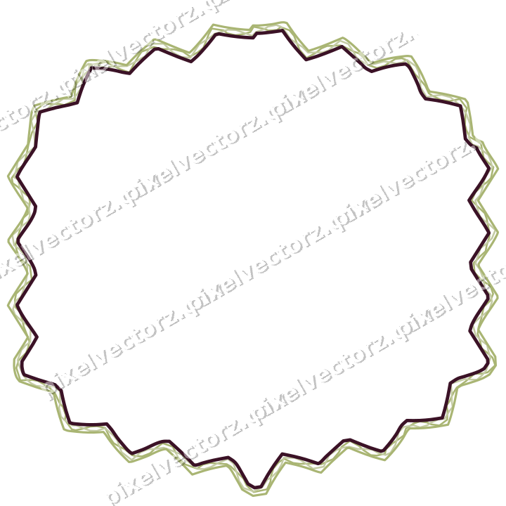Dekorativer Zierrahmen in Limette und Rosa mit Tafel und Eselsrücken