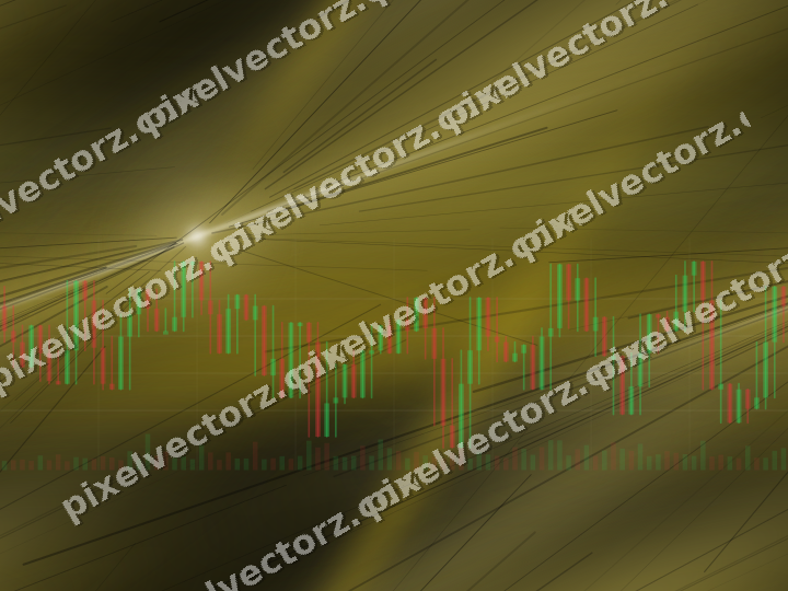 Nahtloser Neon Diagramm Hintergrund in Bernstein und Gelb