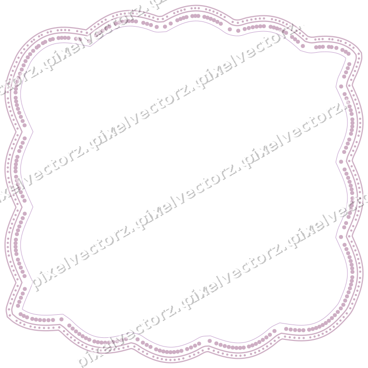 Dekorativer Zierrahmen in Violett und Blau mit Tafel und Spitzbogen