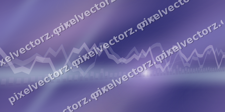 Nahtloser Neon Diagramm Hintergrund in Violett und Blau