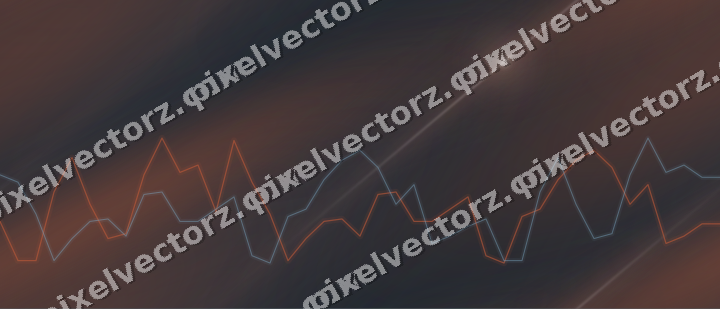 Nahtloser Neon Diagramm Hintergrund in Orange und Türkis