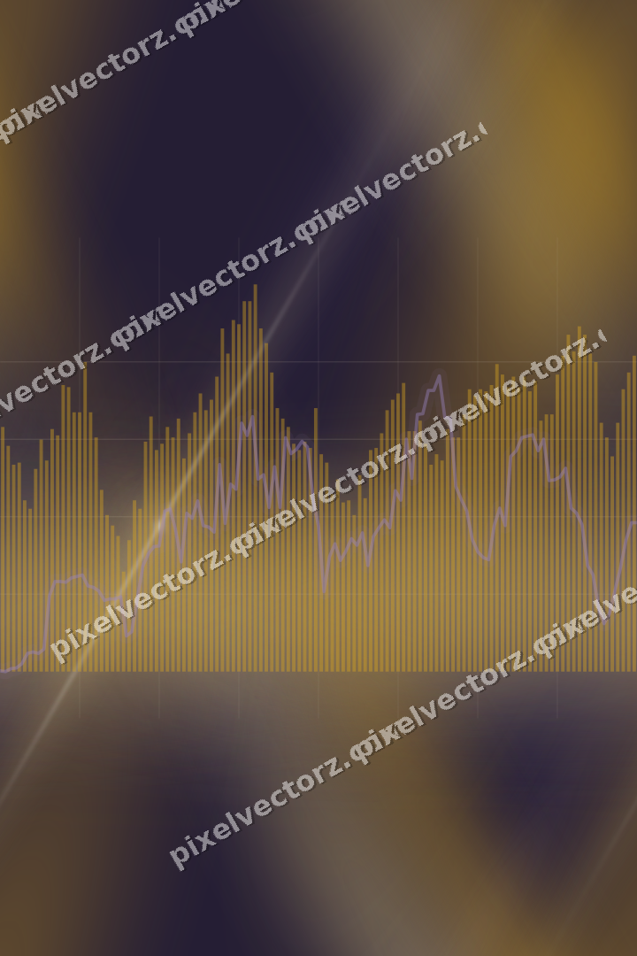 Nahtloser Neon Diagramm Hintergrund in Bernstein und Violett