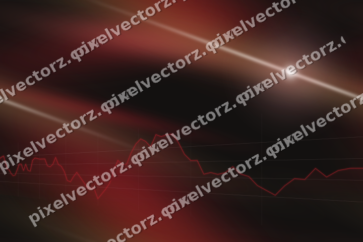 Nahtloser Neon Diagramm Hintergrund in Rot und Bernstein