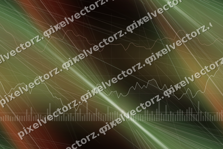 Nahtloser Neon Diagramm Hintergrund in Rot und Orange