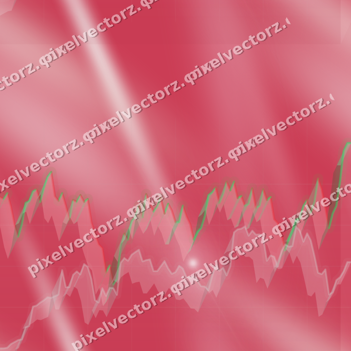 Nahtloser Neon Diagramm Hintergrund in Blassrosa und Blassrot