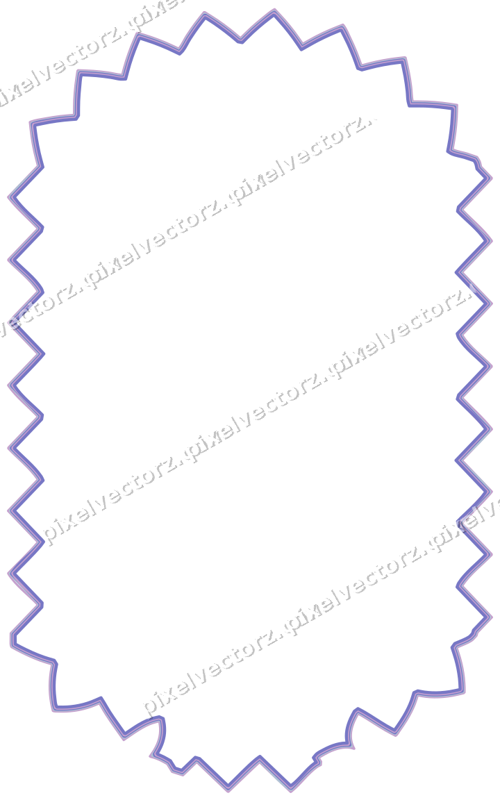 Dekorativer Zierrahmen in Violett und Blau mit Tafel und Rundbogen