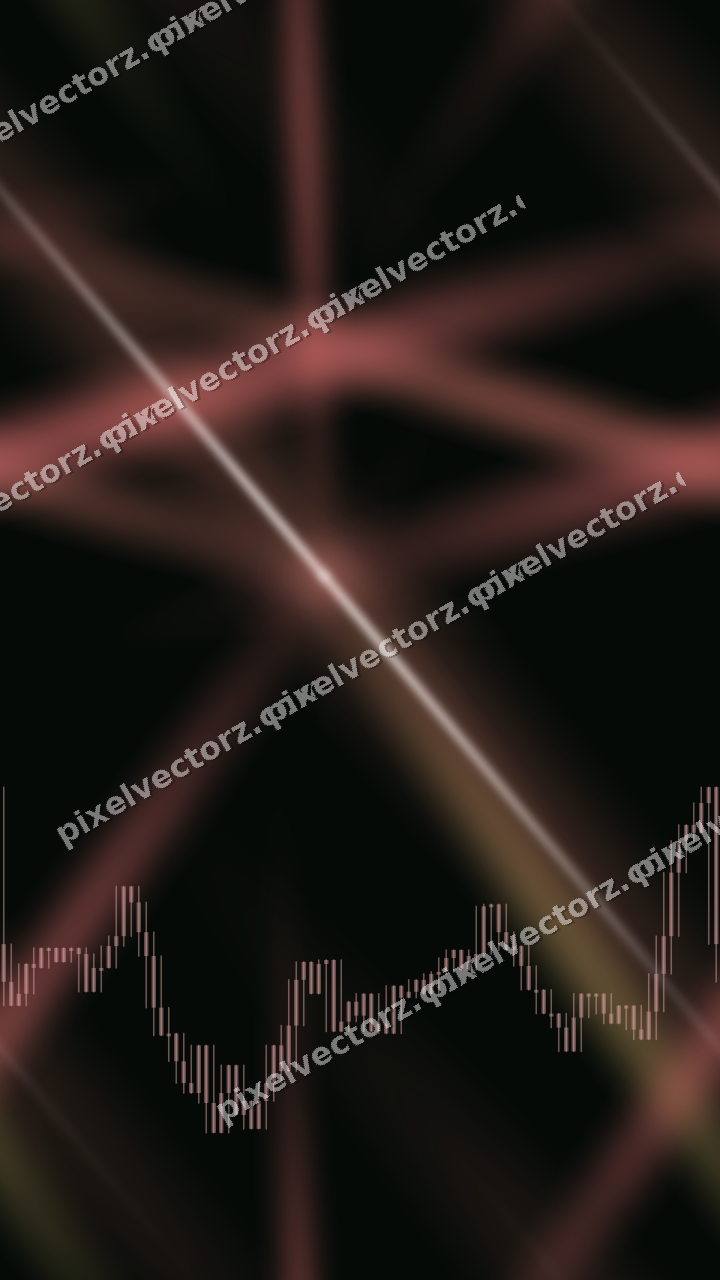 Nahtloser Neon Diagramm Hintergrund in Rot und Grün