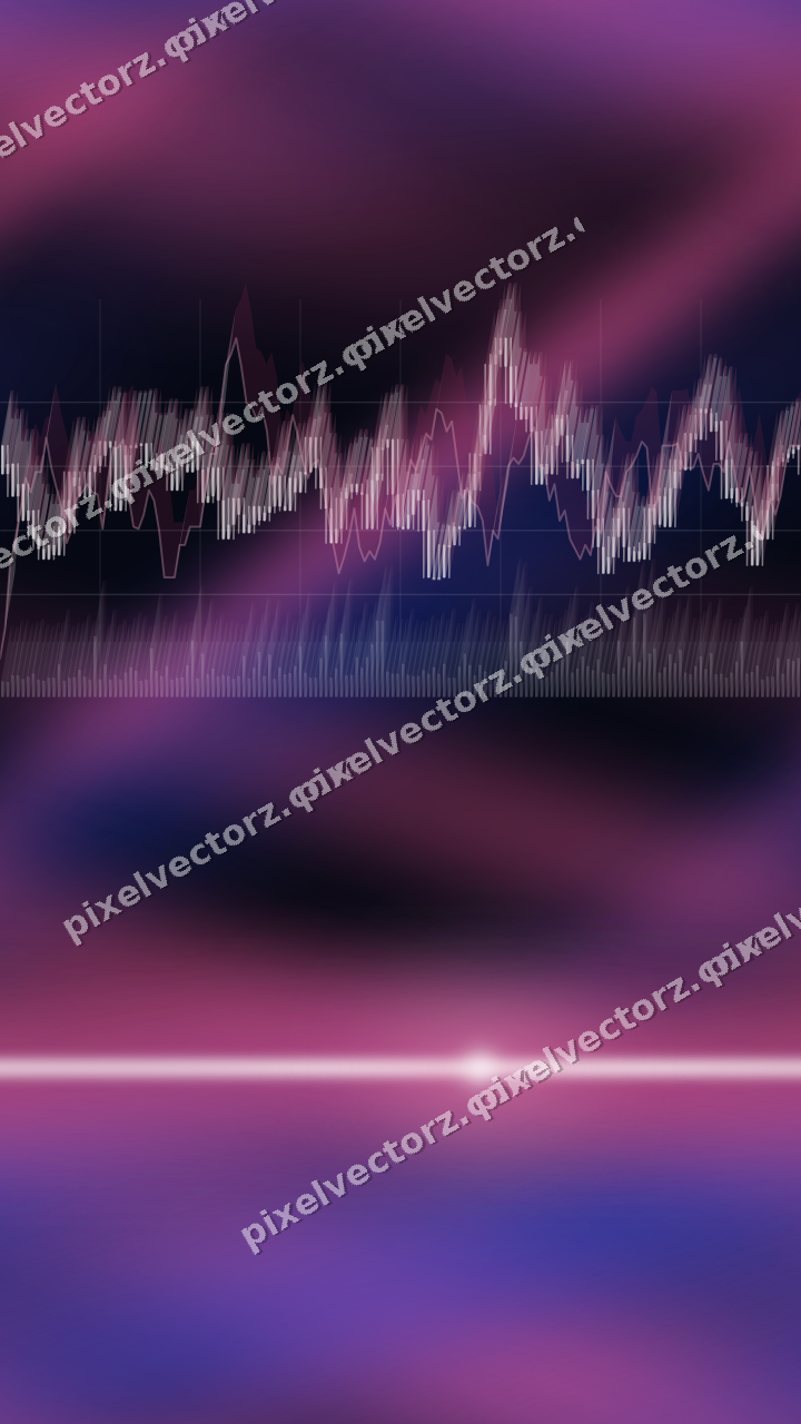 Nahtloser Neon Diagramm Hintergrund in Rosa und Blau