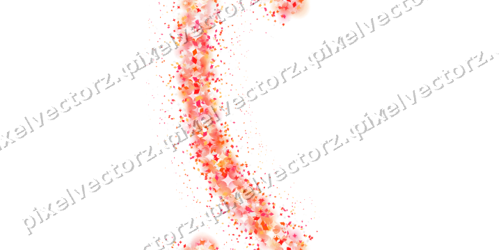 Nahtloser Glitzerbogen aus Funken und Rauten auf transparentem Grund