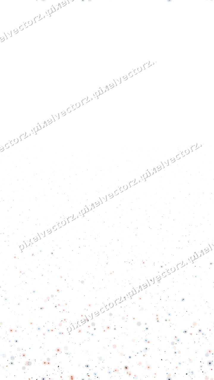 Nahtloser Glitzeraufstieg in Orange und Türkis auf transparentem Grund