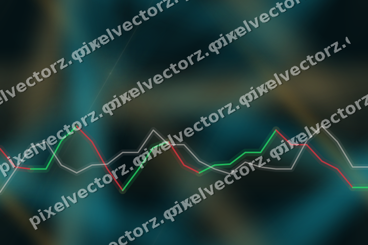 Nahtloser Neon Diagramm Hintergrund in Bernstein und Petrol