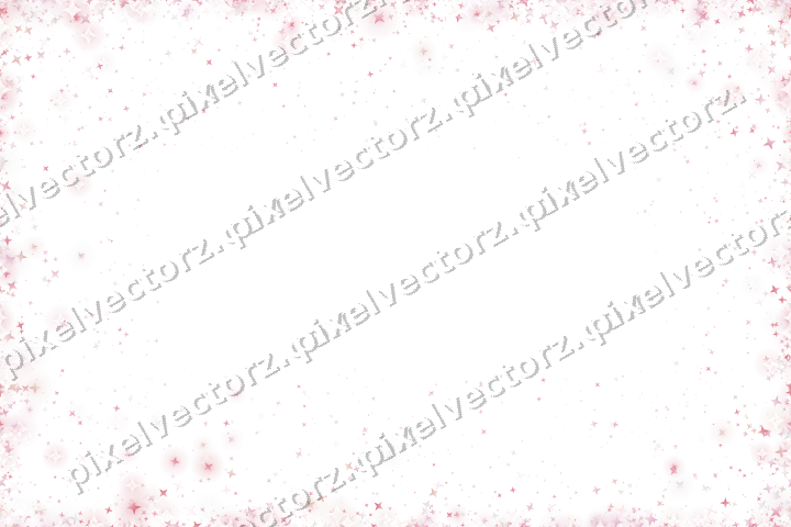 Nahtlose Glitzervignette aus Sternen auf transparentem Grund