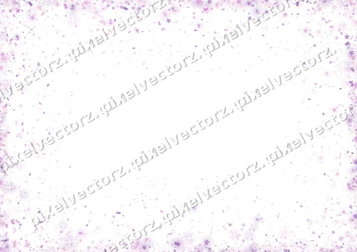 Nahtlose Glitzervignette in Magenta auf transparentem Grund