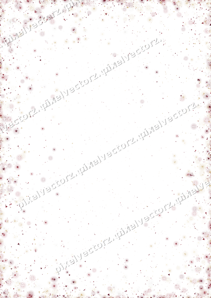Nahtlose Glitzervignette in Dunkelrosa und Rot auf transparentem Grund