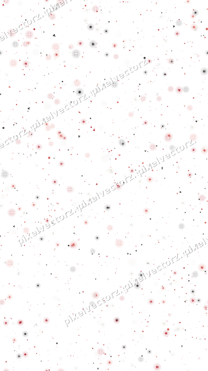 Nahtlose Glitzerstreuung in Rot auf transparentem Grund