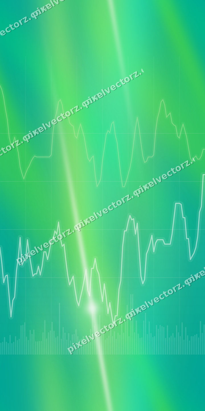 Nahtloser Neon Diagramm Hintergrund in Grün und Limette