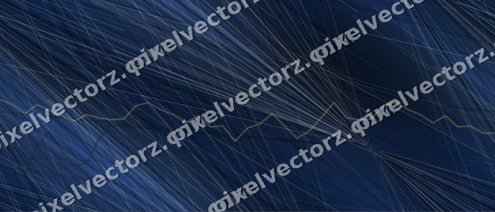 Nahtloser Neon Diagramm Hintergrund in Blau und Bernstein